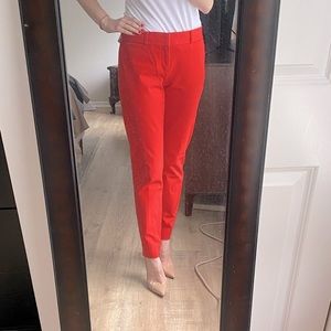 Banana Republic red/orange pants size 4